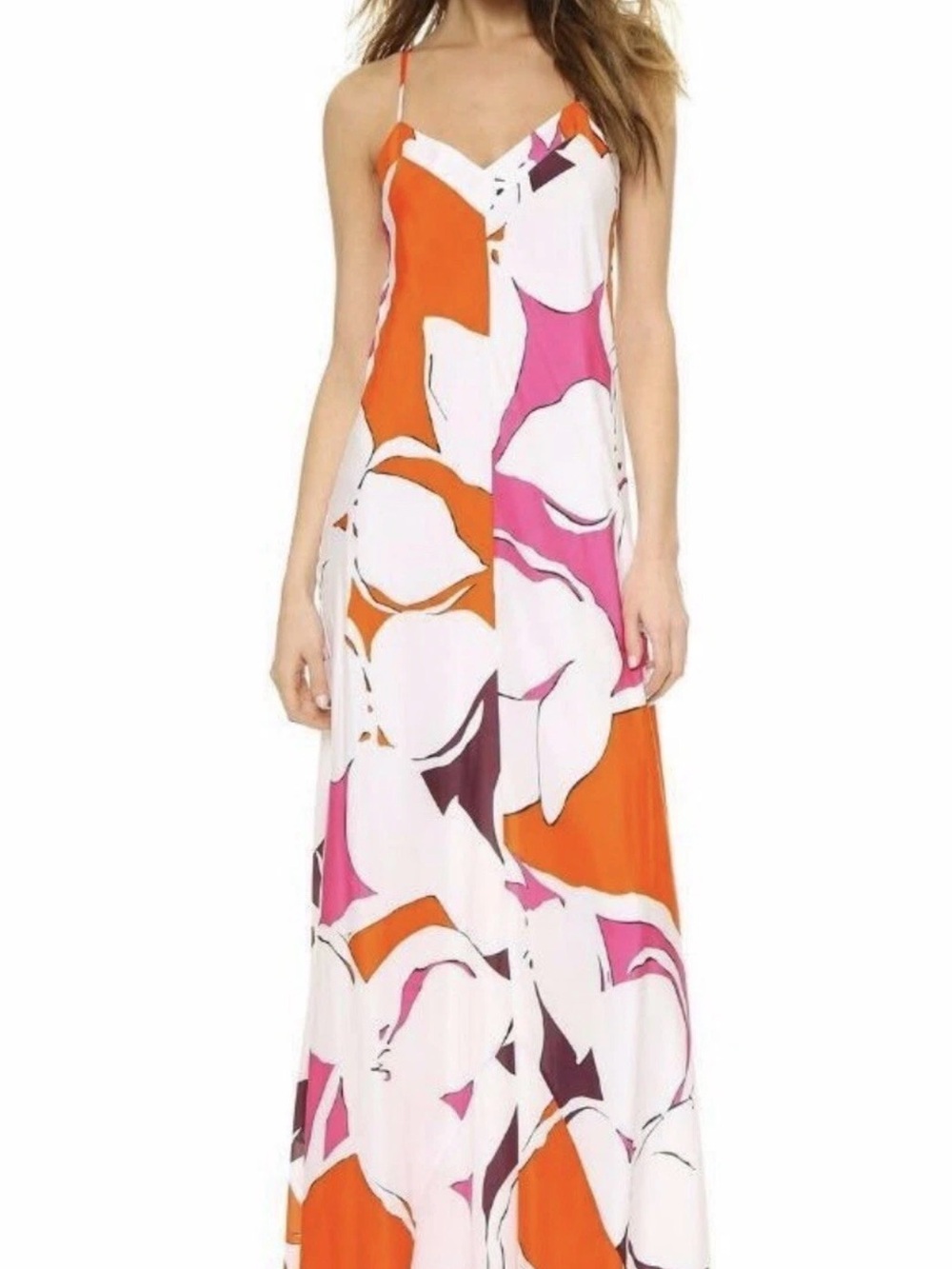 Diane Von Furstenberg “Barths” Eden Garden Silk Maxi Dress